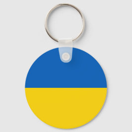 Ukraina Flagge Nyckelring