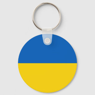 Ukraina Flagge Nyckelring