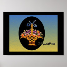 Ukraina FolkArts Poster