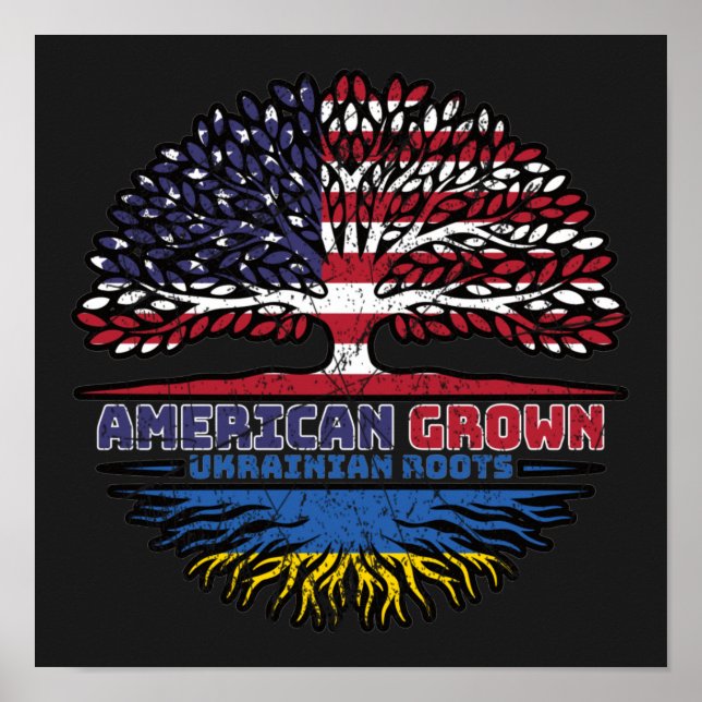 Ukraina, Förenta staterna, Förenta staterna, State Poster (Framsidan)