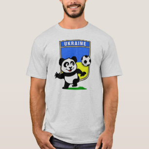 Ukraina fotbollPanda (ljusa skjortor) Tee Shirt