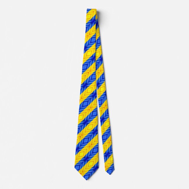 Ukraina - Fred - Ukrainas Flagga Freedom Neck Tie Slips (Framsida)