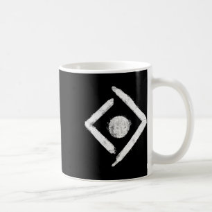 Ukraina Frihetsflagga Graffiti Ukrainskt Symbol Fö Kaffemugg
