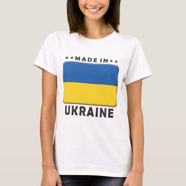 Ukraina gjorde t shirt (Framsida)