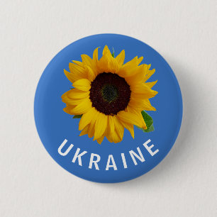 Ukraina Gult Blue Knapp