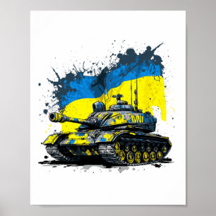 Ukraina - Här För Att Stanna Och Inte Gå Någonsin Poster