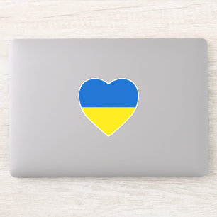 Ukraina Heart Klistermärken