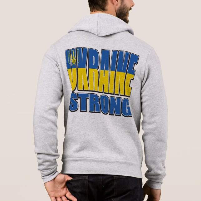 Ukraina-Hjärta T Shirt (Baksida)