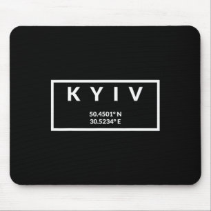 Ukraina Huvudstad Koordinater - Kiev 1 Musmatta