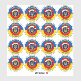 Ukraina - inte Ryssland Sticker Klistermärken