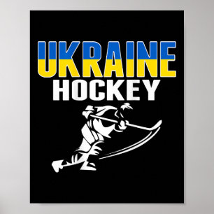 Ukraina ishockeyfans - Ukrainska ishockeylaget Stö Poster