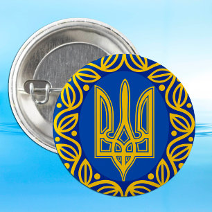 Ukraina, Jackande av Arm, Tryzub Ukraina Knapp