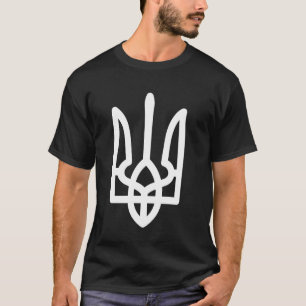 Ukraina Jackar Arm i Färg Ukraina T Shirt
