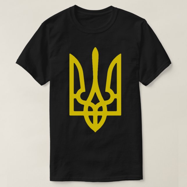 Ukraina Jackar Arm Symbol National Co. T Shirt (Design framsida)