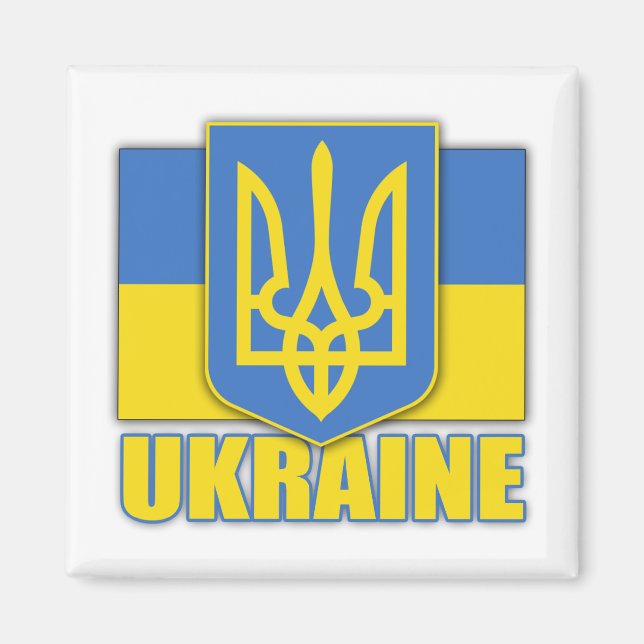 Ukraina Jackar om Arm Magnet (Framsidan)