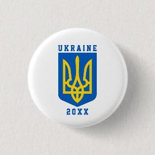 UKRAINA Jackar om Arm och år på vite Knapp