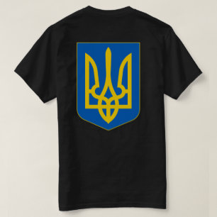 Ukraina Jackar om Arm T Shirt