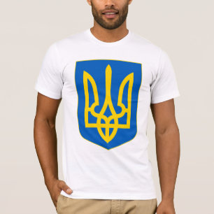 Ukraina Jackar om Arm T Shirt