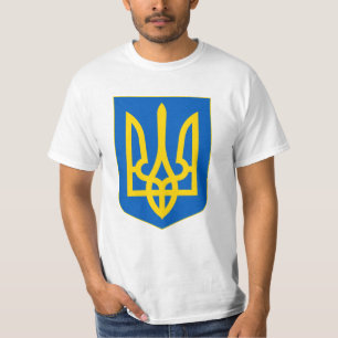Ukraina Jackar om Arm T Shirt