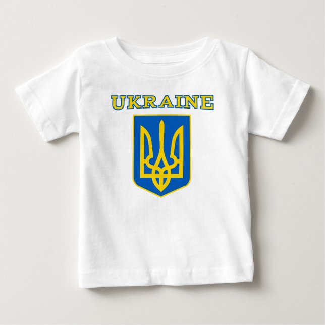 Ukraina jackar om arm t-shirt (Framsida)