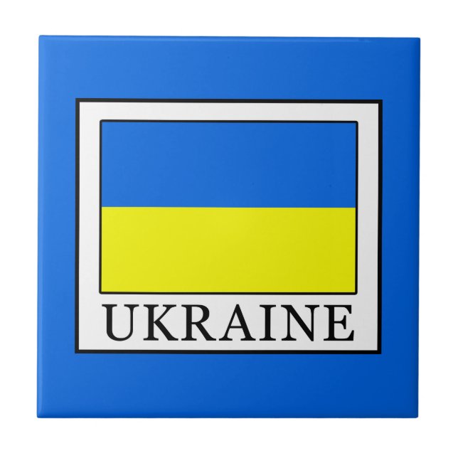 Ukraina Kakelplatta (Framsidan)