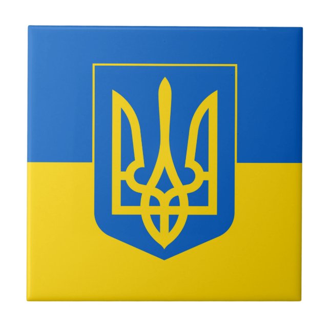 Ukraina Kakelplatta (Framsidan)