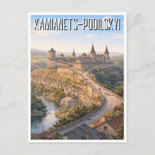Ukraina Kamianets-Podilskyi Resa Vykort