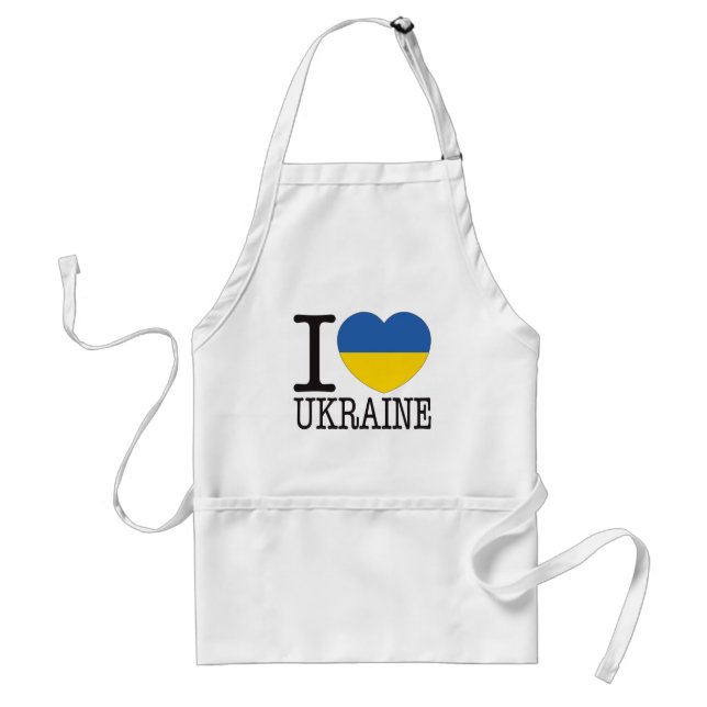 Ukraina kärlek v2 förkläde (Framsidan)