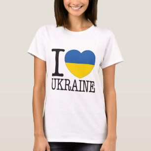 Ukraina kärlek v2 t-shirt