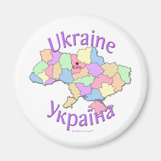 Ukraina Karta Magnet