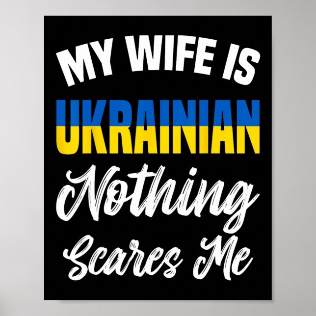 Ukraina kläder - fantastisk rolig ukrainsk design  poster (Framsidan)