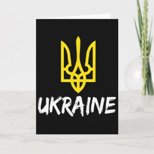 Ukraina Kläder För Ukrainare Och Supportrar Av Kort