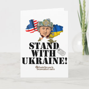 Ukraina Kontur Och Flagga Usa Zelensky Står Med U Kort