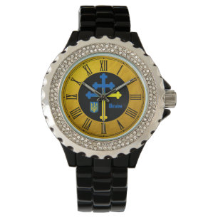 Ukraina Kor Symbol & Lorraine kor Watch Armbandsur