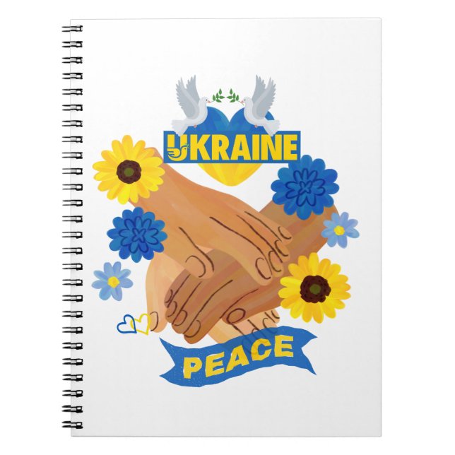 Ukraina Krig Anteckningsbok (Framsidan)
