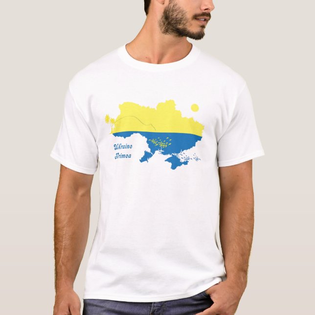 Ukraina Krimea, vilar T-shirt (Framsida)