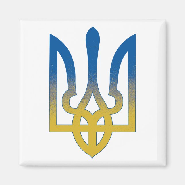 Ukraina Land Pride Flagga, Ukraina Flagga Magnet (Framsidan)