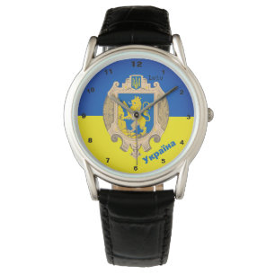 Ukraina & Lviv Area - Jackande av Arm, Ukrainas Fl Armbandsur