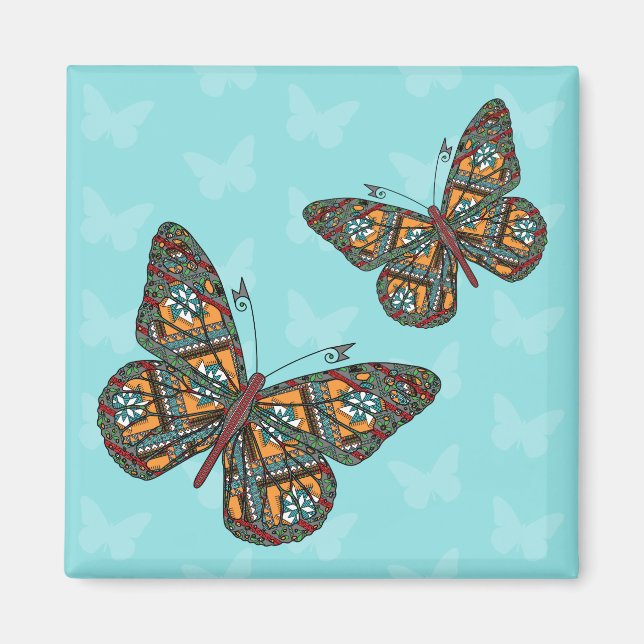 Ukraina Monarch Magnet (Framsidan)