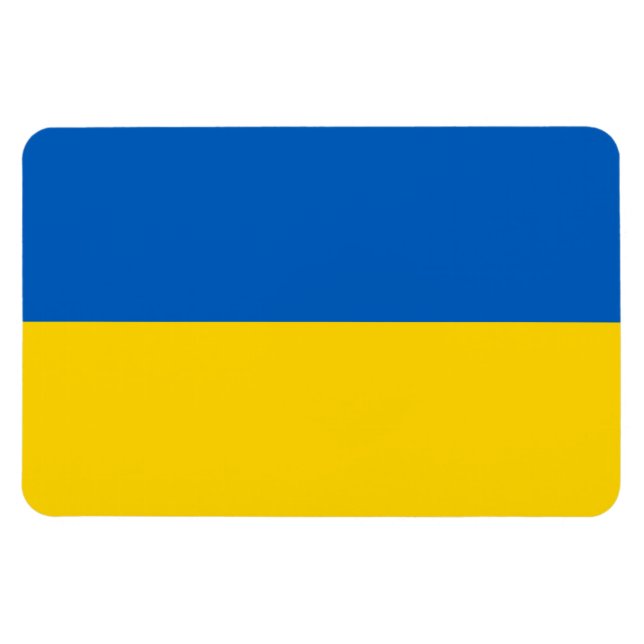 Ukraina Nationalflagga Magnet (Horisontell)