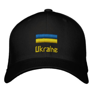 Ukraina och Flagga mode/Kyiv-patrioter Broderad Keps