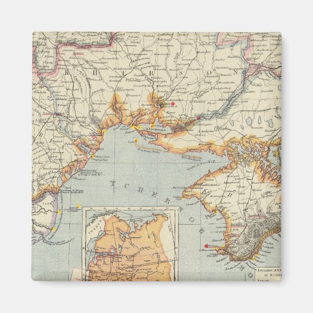 Ukraina och Moldavien Magnet (Framsidan)