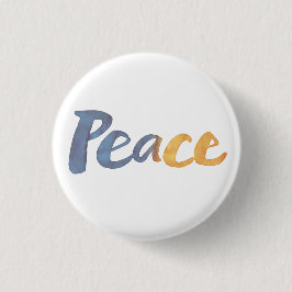 Ukraina - Peace Ukraina Anti-Krig Freedom Knapp