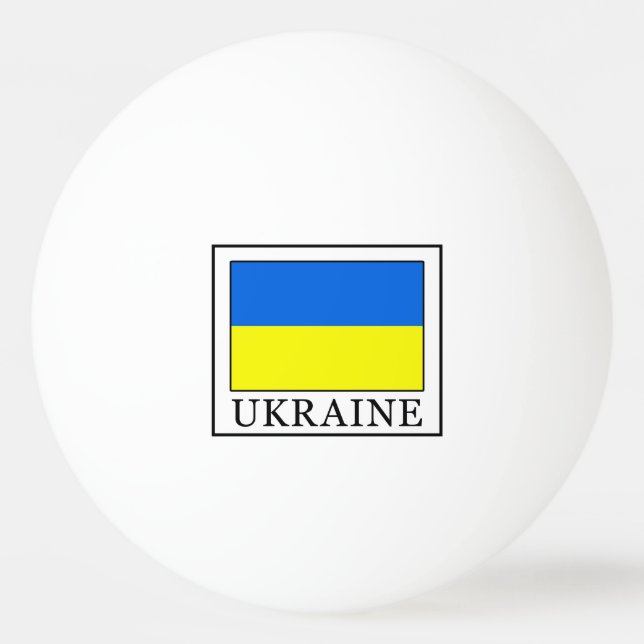 Ukraina Pingisboll (Framsidan)