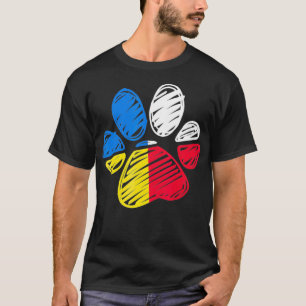 Ukraina Polska Flagga Kat & Hund ukrainska Tassar, T Shirt