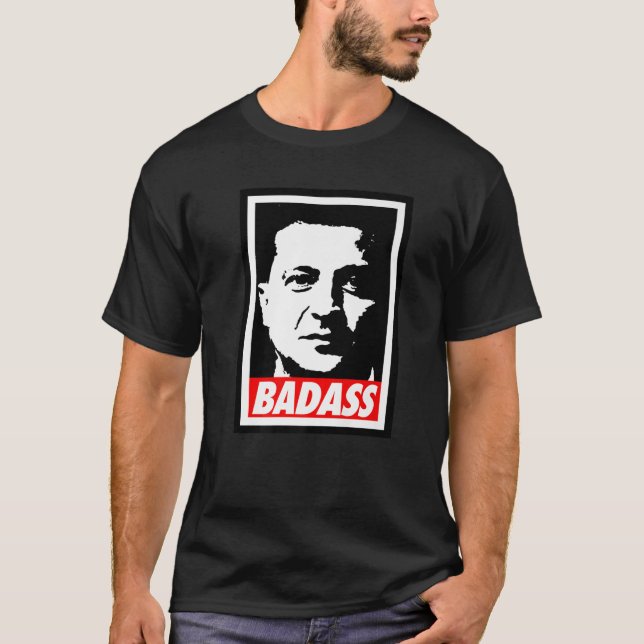 Ukraina president t shirt (Framsida)