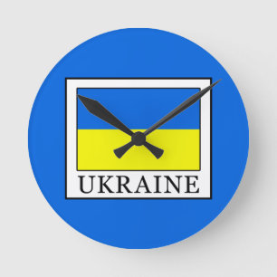 Ukraina Rund Klocka