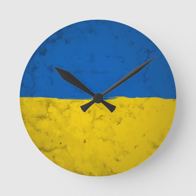 Ukraina Rund Klocka (Framsida)