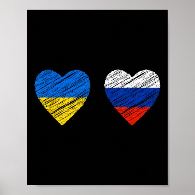 Ukraina Ryssland Fred  Poster (Framsidan)