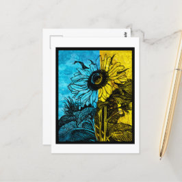 Ukraina Solros Vykort